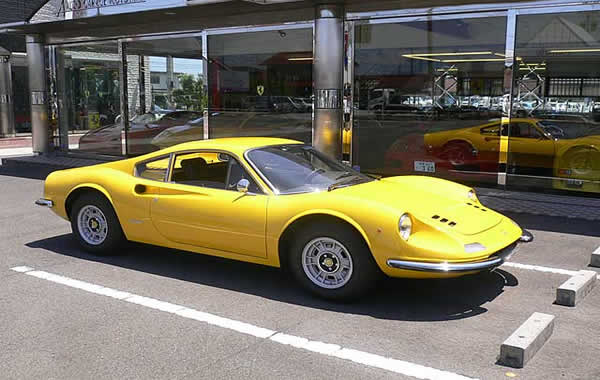 1971 フェラーリ ディーノ 246GT  後方