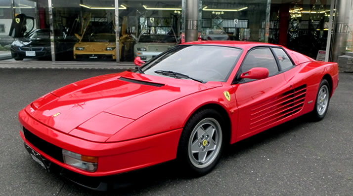 1991年式 フェラーリ テスタロッサが入庫いたしました。|ビンゴ