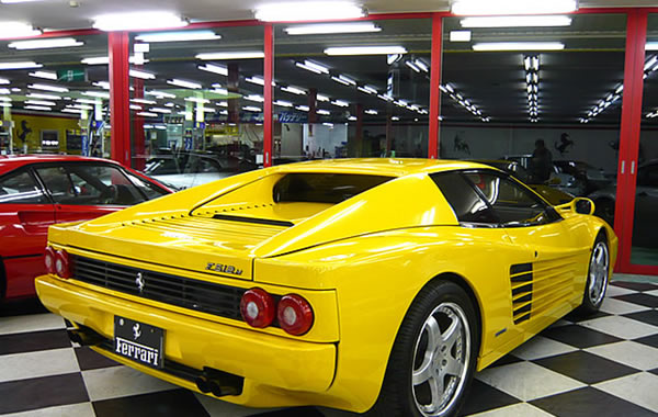 1995 フェラーリ F512M 後方