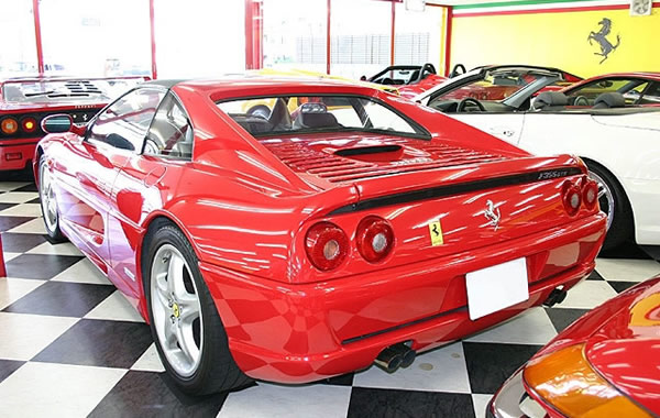 1995 フェラーリ F355 GTS 後方