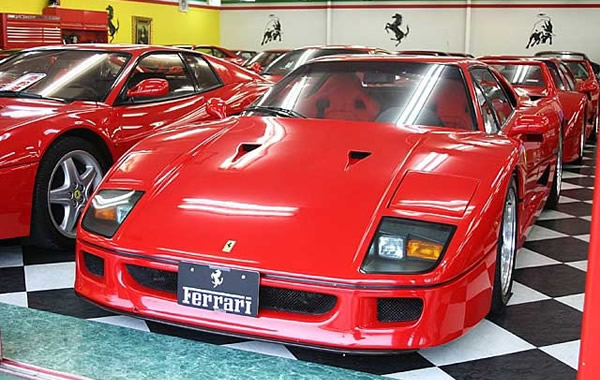 1990 フェラーリ F40 外観