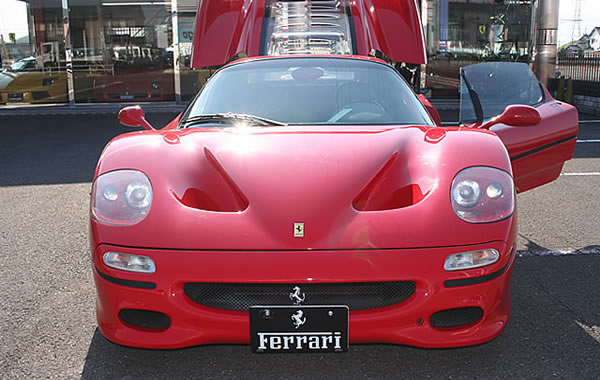 1995 フェラーリ F50 正面