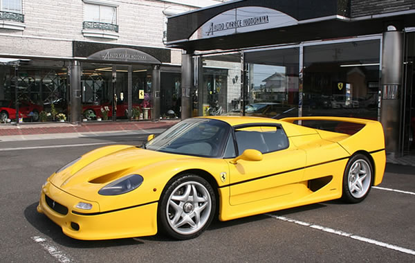 1996 フェラーリ F50 正面