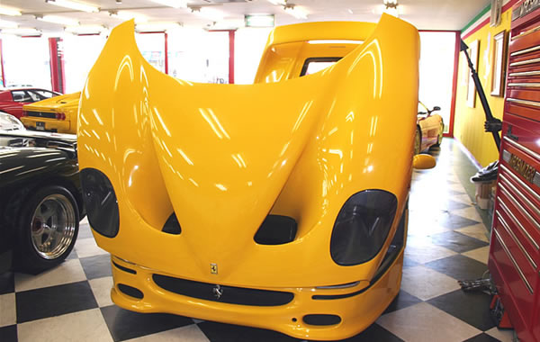 1996 フェラーリ F50 正面