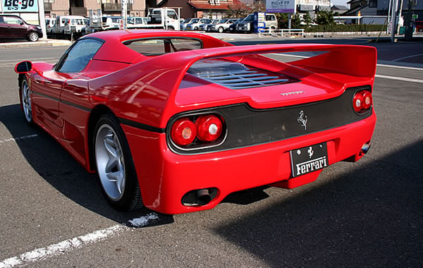 1995 フェラーリ F50 後方