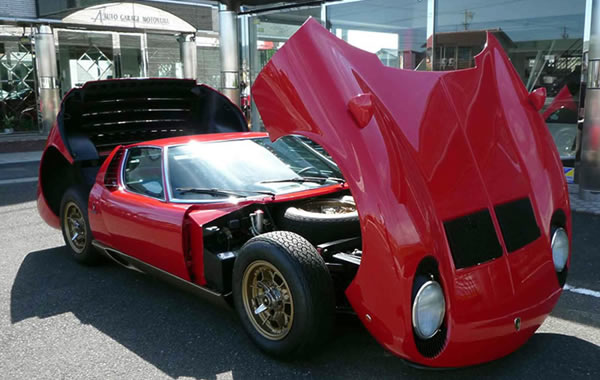 1967 ランボルギーニ ミウラ P400S 外観