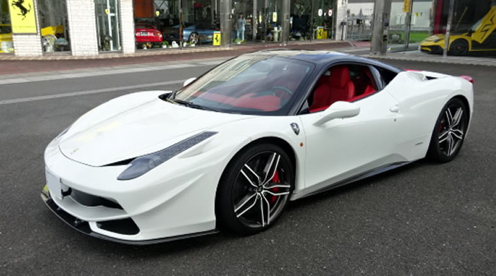 2011 フェラーリ 458 イタリア F1 DCT