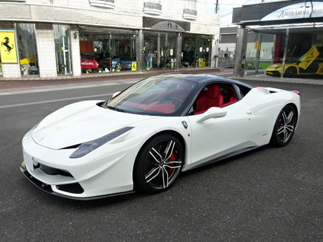 11 フェラーリ 458 イタリア F1 Dct スーパーカーの新車 中古車販売 オートガレージモトヤマ